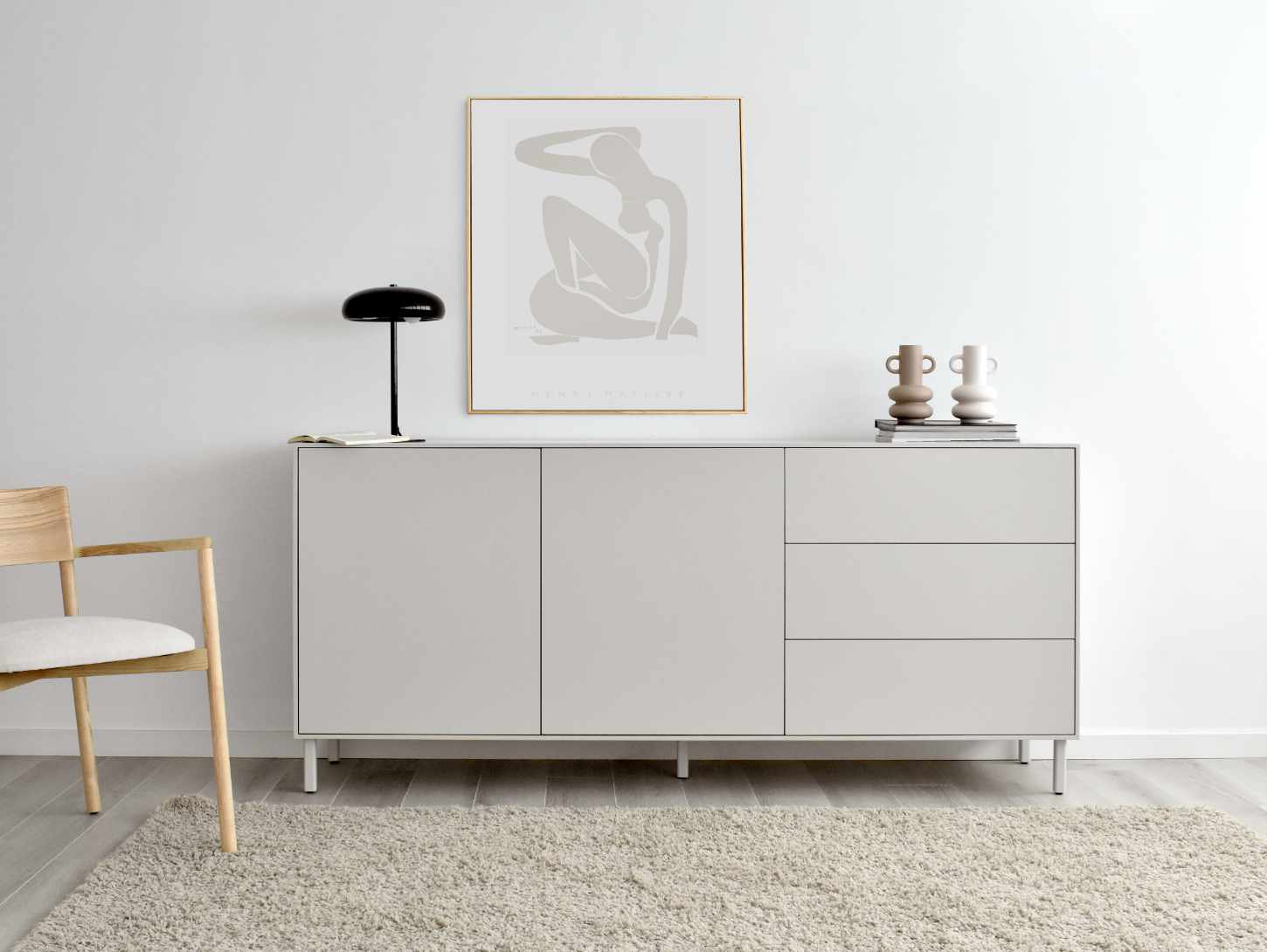Nordic sideboard on sale